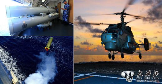海軍東海艦隊組織復雜水聲環(huán)境下戰雷實(shí)射演練