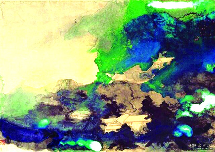 張大千作品高清欣賞