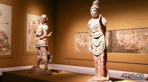 敦煌藝術(shù)年度大展即將亮相成都 記者帶你先睹為快