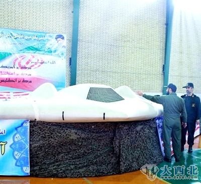 資料圖:伊朗俘獲的美RQ-170無(wú)人機