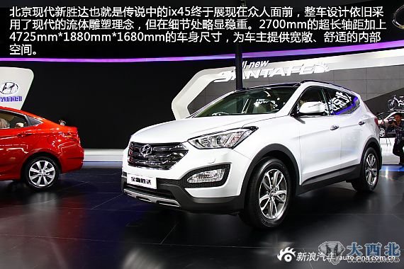 新浪汽車(chē)圖解北京現代新勝達