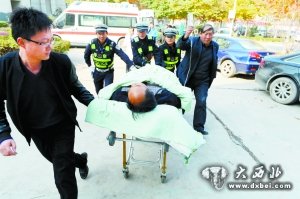 蘭州交警與醫院 開(kāi)辟綠色通道緊急救人