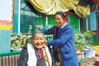 翻身農奴、日喀則市康