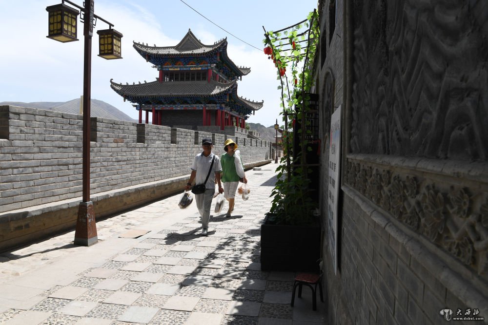 蘭州西固區河口古鎮涌