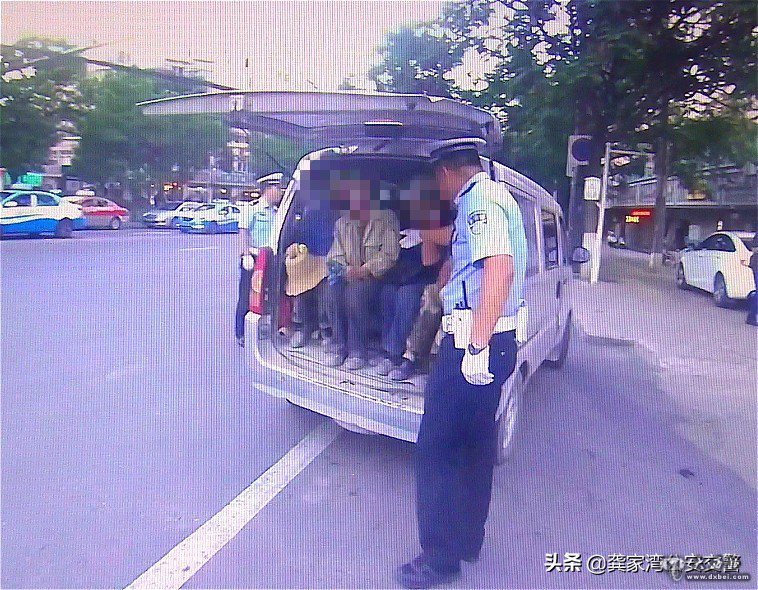 龔家灣交警大隊查獲一