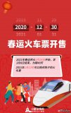 2021年春運火車(chē)票30日開(kāi)