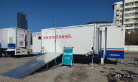寧夏首臺車(chē)載移動(dòng)CT在