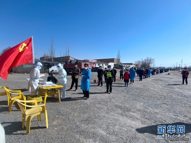 甘肅抗疫一線(xiàn) “火焰藍