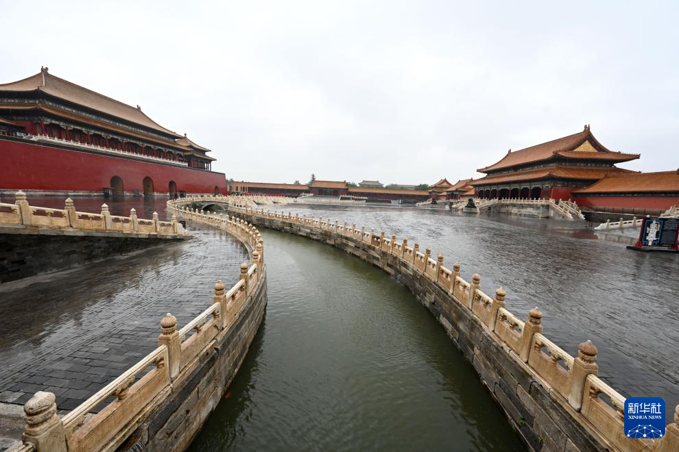故宮600年排水系統抵御