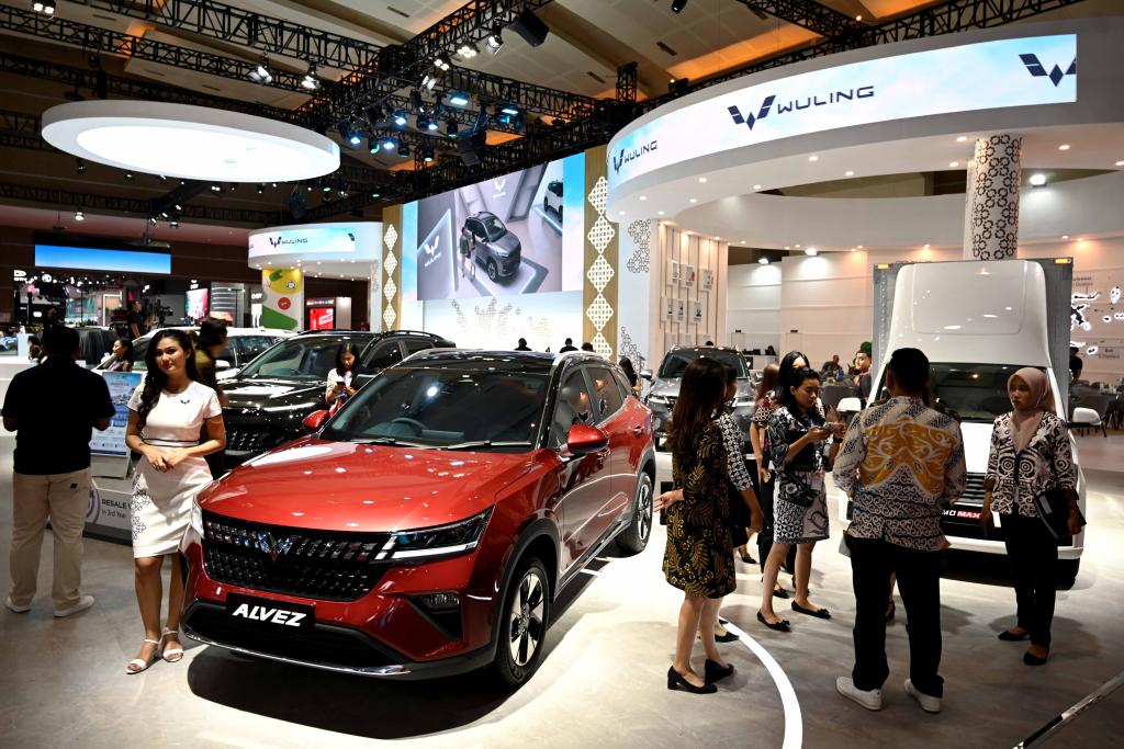 中國新能源汽車(chē)閃耀印